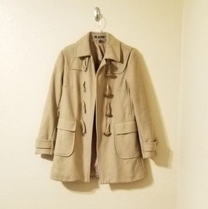 GAP Vintage Peacoat with Toggles Wool Coat